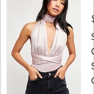 Free people 100 ways convertible bodysuit